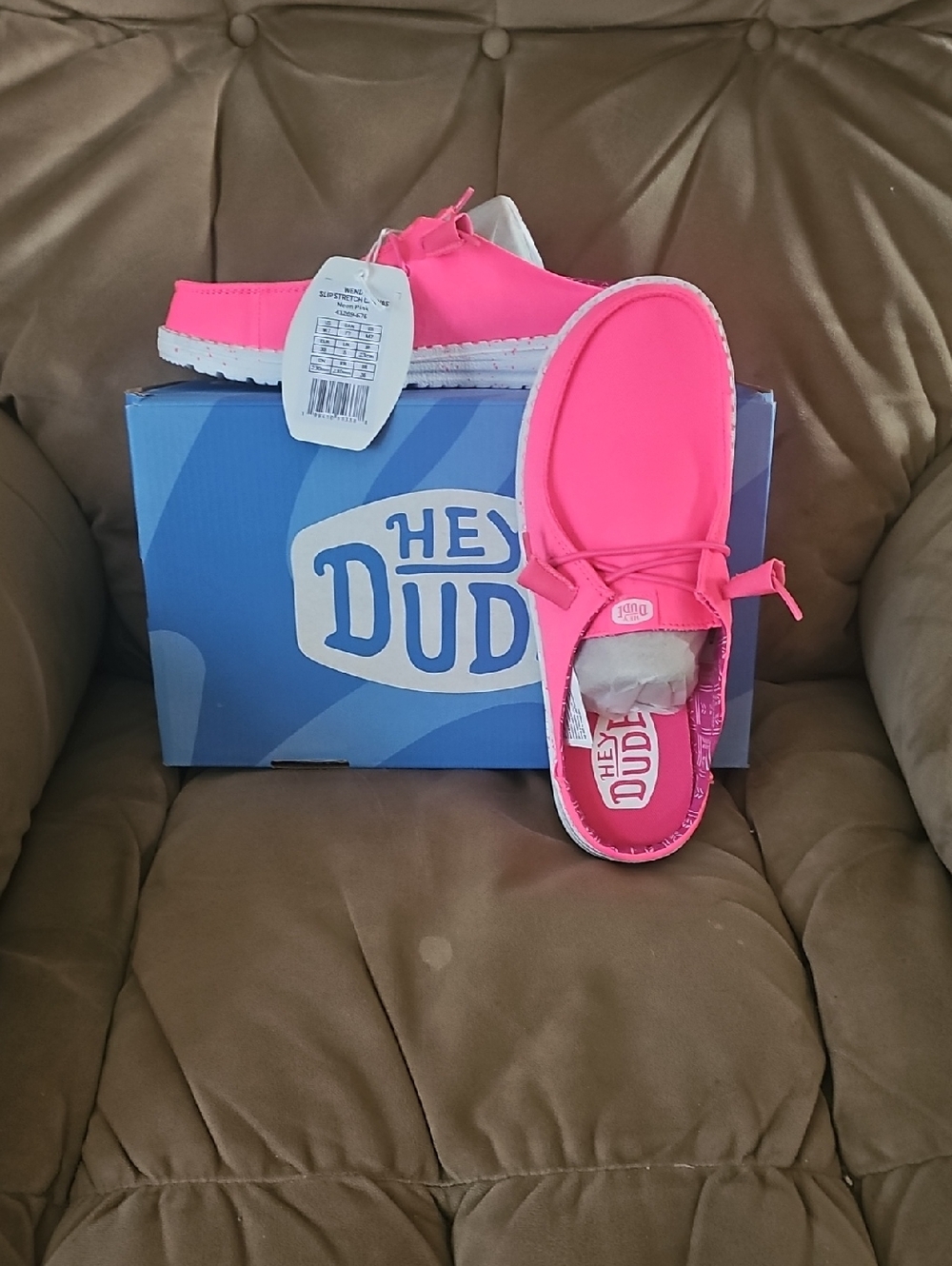 NWT Hey Dude Wendy Slip Stretch